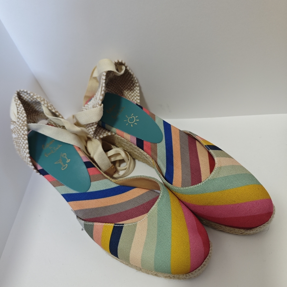 Castaner & Paul Smith Espadrilles Size 40 (9.5 or 10)  Made in Spain